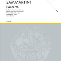 Concerto F Major - Score