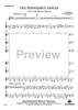 Two Renaissance Dances - Baritone Horn TC