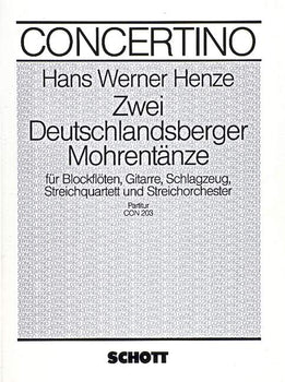 2 Deutschlandsberger Mohrentänze - Score