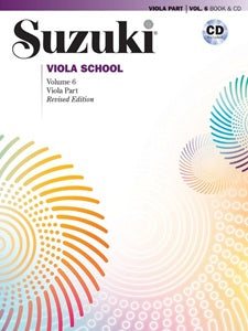 Suzuki Viola School, Volume 6 - Viola Part