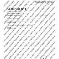 Concertino No. 1 A Minor