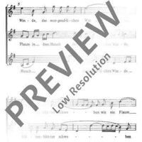 Das Jahr im Wandel - Choral Score