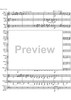 Saul and David - Prelude to Act  2 - Score