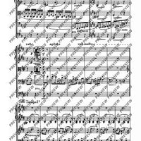 Quartet in D - Score and Parts
