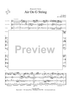 Air on G String - Score