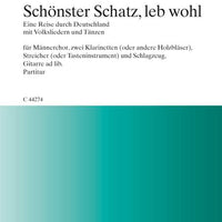 Schönster Schatz, leb wohl - Score
