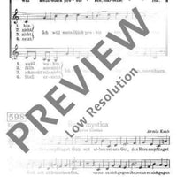 Es, es, es und es / Rosa mystica - Choral Score