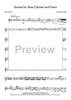 Sonata for Bass Clarinet and Piano