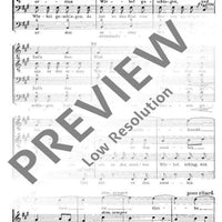 Der Tod von Flandem - Choral Score