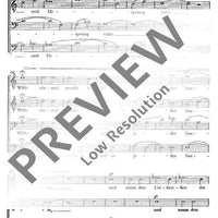 Vier Gedichte - Choral Score