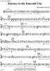 Journey to the Emerald City - Alto Saxophone