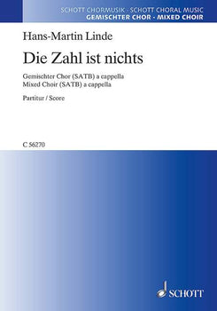 Die Zahl ist nichts - Choral Score