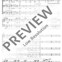 Der Rabe und der Fuchs - Choral Score
