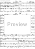 String Quartet No. 1, Movement 2 - Score