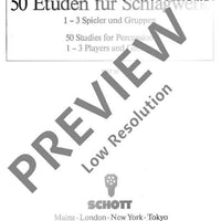 50 Etudes - Performing Score