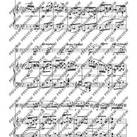Variations D minor - Score and Parts