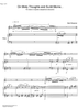 On Misty Thoughts and Sunlit Morns - Piano Score