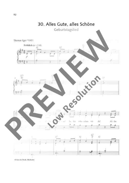 Alles Gute, alles Schöne