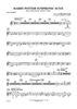 Harry Potter Symphonic Suite - Bb Trumpet 1