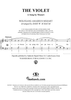 The Violet (A Song by Mozart)