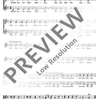 Europäische Volks- und Kinderlieder - Choral Score