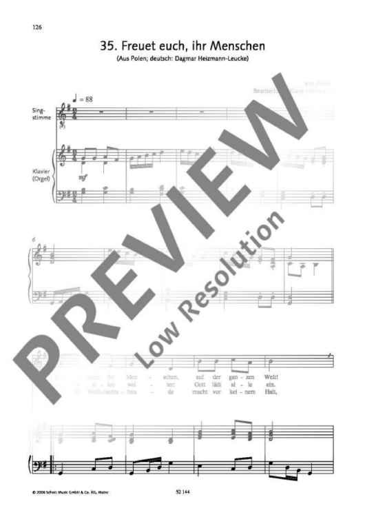 Freuet euch, ihr Menschen