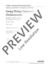 Orchestral suite G major - Score