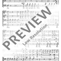 Drei Volksliedsätze - Choral Score