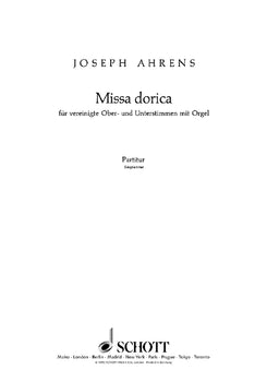 Missa dorica - Score
