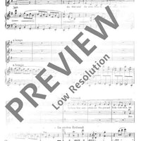 Hymnen an den Frohsinn - Score