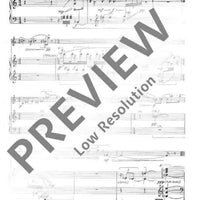 Poème - Piano Score and Solo Part