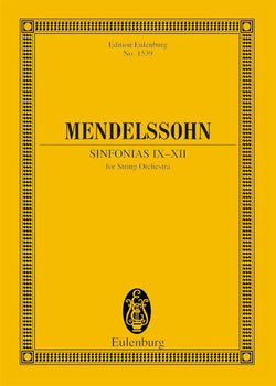 Sinfonias IX-XII - Full Score