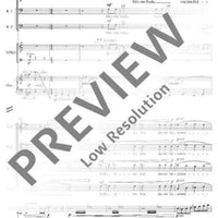 Der Rabe und der Fuchs - Full Score