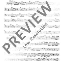 Concerto a quattro in D minor - Score and Parts