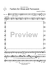 Fanfare for Brass and Percussion - F Horn 1