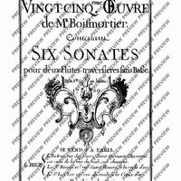 Six Sonatas - Performing Score