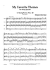 My Favorite Themes - Score
