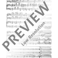 Piano Trio B major - Full Score