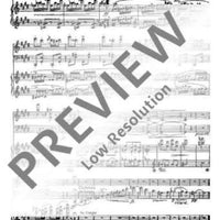 Piano Trio E minor - Full Score