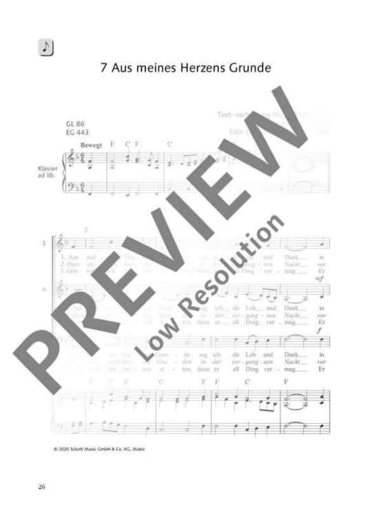 Aus meines Herzens Grunde