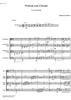 Prelude and Chorale - Score