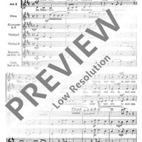 Weiß mir ein schönes Röselein - Score