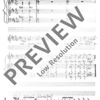 Legende vom Weisen und Zöllner - Choral Score