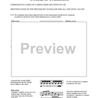 Cello - Right Hand - Bow's Walks Essay