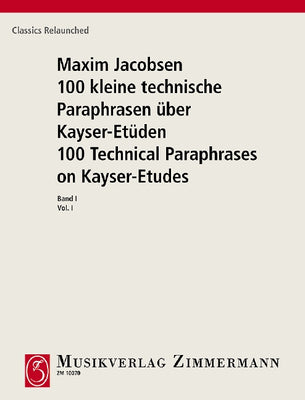 100 Short Technical Paraphrases on Kayser's Etudes