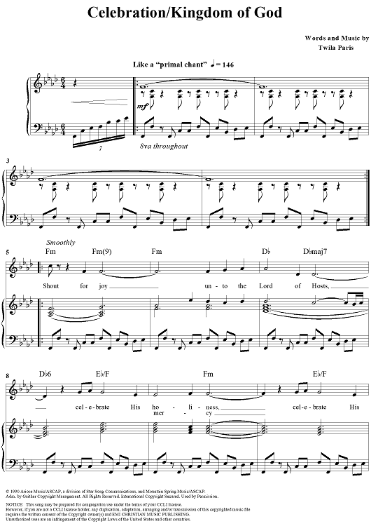 Celebration / Kingdom of God