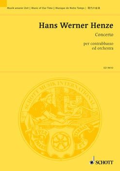 Concerto per contrabbasso ed orchestra - Full Score