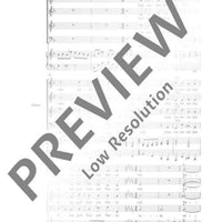 Adventskantate - Choral Score