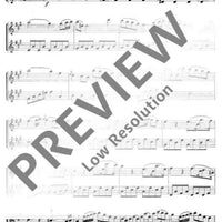 Duo A Major - Performing Score