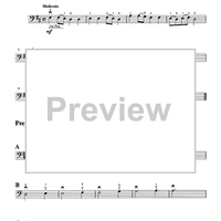 Suzuki Bass School, Volume 1 - Bass Part